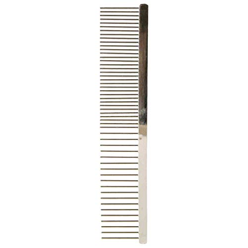 Trixie 2395 Metallkamm, mittlere/grobe Zinken, 16 cm, silber von TRIXIE