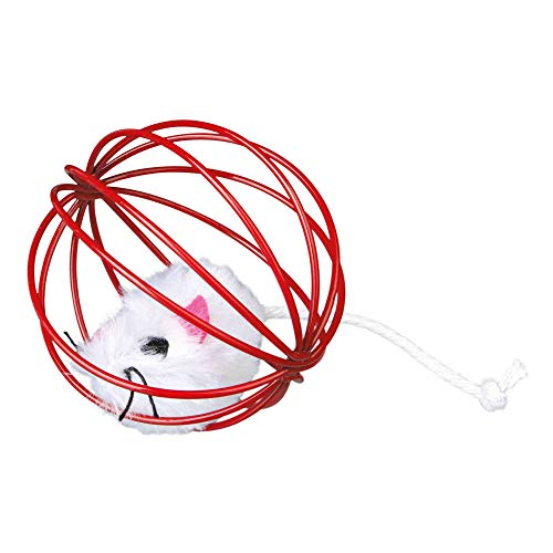 Trixie 24 Plüschmäuse im Drahtball Trixie 24 Plüschmäuse im Drahtball von TRIXIE