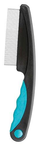 TRIXIE Floh- und Staubkamm - zur Diagnose von Flöhen und Läusen - gummierter Kunststoffgriff - für alle Felltypen - schwarz/blau - 15 cm - 2410 TRIXIE Floh- und Staubkamm - zur Diagnose von Flöhen und Läusen - gummierter Kunststoffgriff - für alle Felltypen - schwarz/blau - 15 cm - 2410 von TRIXIE