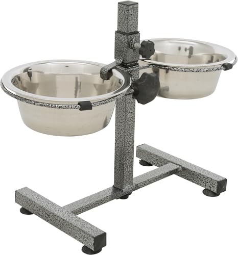 Hundebar, Edelstahl/Metall, 2 × 0,75 l/ø 17 cm von TRIXIE