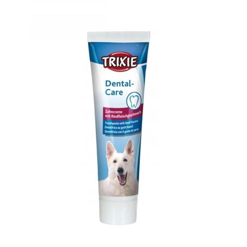 Trixie 2545 Zahncreme mit Fleischgeschmack, Hund, 100 g (1er Pack) Trixie 2545 Zahncreme mit Fleischgeschmack, Hund, 100 g (1er Pack) von TRIXIE