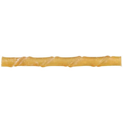TRIXIE Kaurollen aus getrockneter Rinderhaut - 100 Stück - Glutenfrei - ohne Zuckerzusatz - Monoprotein-Snack - 12 cm/ø 9–10 mm - 2617 von TRIXIE