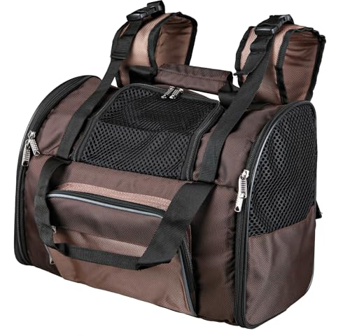 Trixie 28871 Rucksack Shiva, 41 × 30 × 21 cm, braun von TRIXIE
