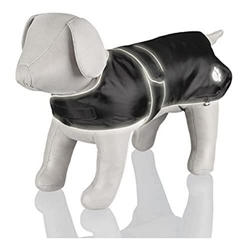 TRIXIE wasserabweisender Hundemantel "Mantel Orléans, XS: 25 cm, schwarz" - 30511 von TRIXIE