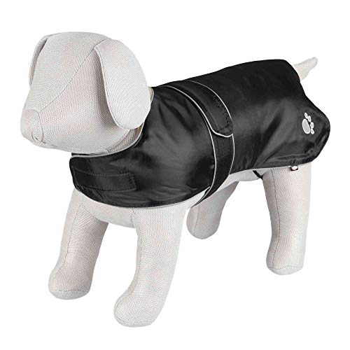 Trixie 30515 Mantel Orléans, M: 45 cm, Hund, Nylon, schwarz von TRIXIE