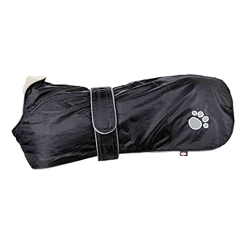 TRIXIE wasserabweisender Hundemantel "Mantel Orléans, L: 60 cm, schwarz" - 30518 von TRIXIE