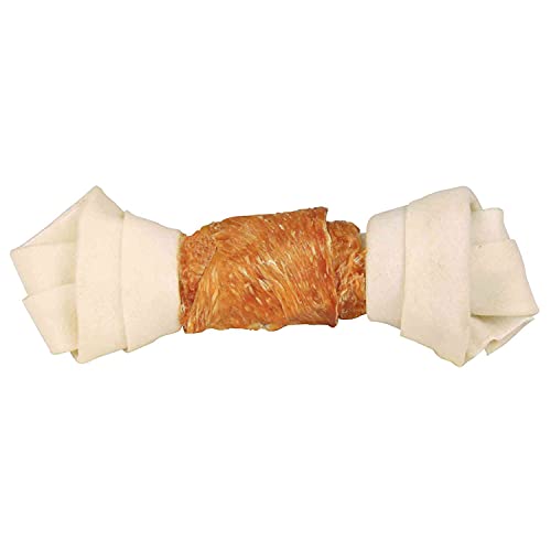 Trixie 31324 Denta Fun Knotted Chicken Chewing Bone, 18 cm, 120 g von TRIXIE