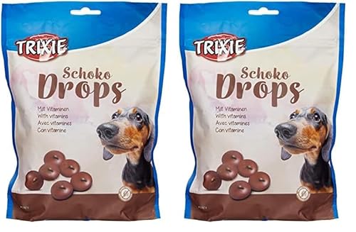 Trixie 31614 Schoko Drops, 350 g (Packung mit 2) von TRIXIE