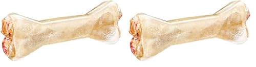 Trixie 3182 Kauknochen, Salamigeschmack, 12 cm, 2 × 70 g (Packung mit 2) von TRIXIE
