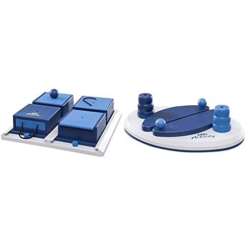 TRIXIE 32012 Dog Activity Poker Box 1, 31 × 31 cm,blau & 32018 Dog Activity Push Away, 25 × 17 cm TRIXIE 32012 Dog Activity Poker Box 1, 31 × 31 cm,blau & 32018 Dog Activity Push Away, 25 × 17 cm von TRIXIE
