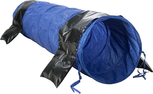 Trixie 3210 Dog Activity Agility Tunnel, ø 40 cm/2 m, blau von TRIXIE