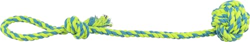 Trixie Spieltau mit eingeflochtenem Ball, ø 7/50 cm, petrol/lime, 3269, Baumwolle/Polyester Trixie Spieltau mit eingeflochtenem Ball, ø 7/50 cm, petrol/lime, 3269, Baumwolle/Polyester von TRIXIE