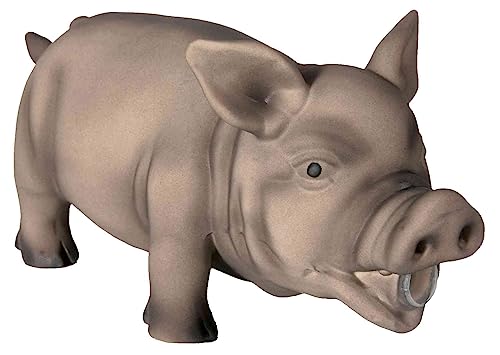 Trixie Pig Original Animal Sound, 23 cm, Latex , Assorted Farbe von TRIXIE