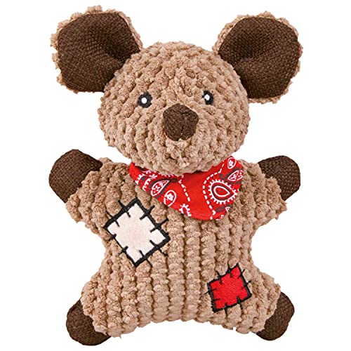 Trixie 36030 Maus mit Flicken, Stoff/Jute, 19 cm von TRIXIE