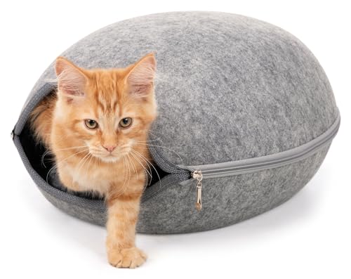 Trixie 36316 Kuschelhöhle Luna, Filz, 40 × 24 × 46 cm, hellgrau Trixie 36316 Kuschelhöhle Luna, Filz, 40 × 24 × 46 cm, hellgrau von TRIXIE