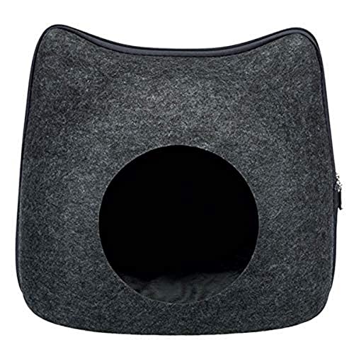 Trixie 36318 Kuschelhöhle Cat, Filz, 38 × 35 × 37 cm, anthrazit Trixie 36318 Kuschelhöhle Cat, Filz, 38 × 35 × 37 cm, anthrazit von TRIXIE