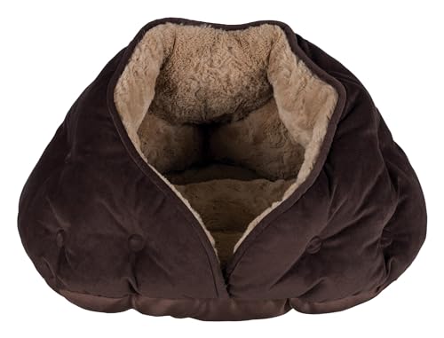 Trixie 36356 Kuschelhöhle Malu, 47 × 27 × 41 cm, braun/hellbraun von TRIXIE