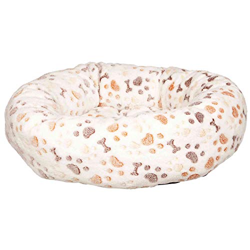 TRIXIE Hundebett Lingo 50 × 40 cm in weiß/beige - Hundekissen mit weichem Softfleece-Bezug - Hundekorb für kleine Hunde - rutschfest - 37685 TRIXIE Hundebett Lingo 50 × 40 cm in weiß/beige - Hundekissen mit weichem Softfleece-Bezug - Hundekorb für kleine Hunde - rutschfest - 37685 von TRIXIE
