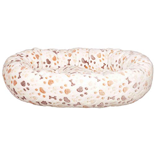 TRIXIE Hundebett Lingo 60 × 55 cm in weiß/beige - Hundekissen mit weichem Softfleece-Bezug - Hundekorb für mittelgroße Hunde - rutschfest - 37686 TRIXIE Hundebett Lingo 60 × 55 cm in weiß/beige - Hundekissen mit weichem Softfleece-Bezug - Hundekorb für mittelgroße Hunde - rutschfest - 37686 von TRIXIE