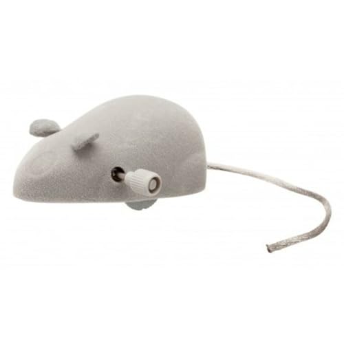 Trixie 4092 Aufzieh-Maus, 7 cm von TRIXIE