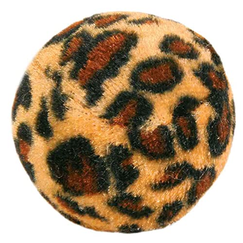 TRIXIE Spielbälle-Set für Katzen - 4 Stück - mit Schelle - Kunststoff/Polyester - buntes Leopardenmuster - ø 4 cm - 4109 TRIXIE Spielbälle-Set für Katzen - 4 Stück - mit Schelle - Kunststoff/Polyester - buntes Leopardenmuster - ø 4 cm - 4109 von TRIXIE
