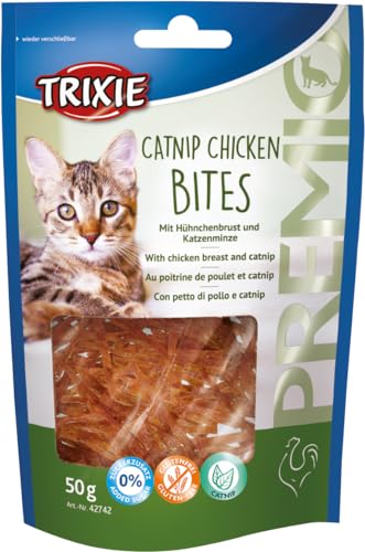 Trixie 42742 PREMIO Catnip Chicken Bites, 50 g von TRIXIE