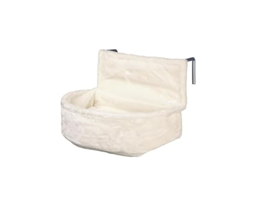TRIXIE Heizkörper-Kuschelsack für Katzen - Kurzhaarplüsch - Wendekissen - stabiler Metallrahmen - verstellbare Halterung - 43140 von TRIXIE
