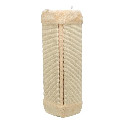 TRIXIE Kratzbrett für Zimmerecken - Sisal Kratzfläche - plüschbezogene Rückseite - Katzenminze - 32 × 60 cm - 43431 TRIXIE Kratzbrett für Zimmerecken - Sisal Kratzfläche - plüschbezogene Rückseite - Katzenminze - 32 × 60 cm - 43431 von TRIXIE