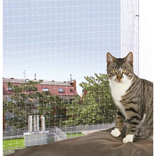 Trixie 44303 Schutznetz, 2 × 1,5 m, transparent von TRIXIE