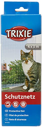 Trixie 44323 Schutznetz, 4 × 3 m, transparent von TRIXIE