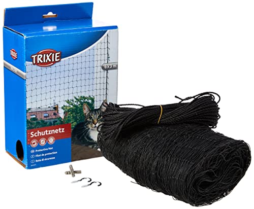 Trixie 44331 Schutznetz, 6 × 3 m, schwarz von TRIXIE