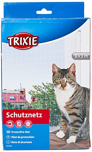 Trixie 44343 Schutznetz, 8 × 3 m, transparent von TRIXIE