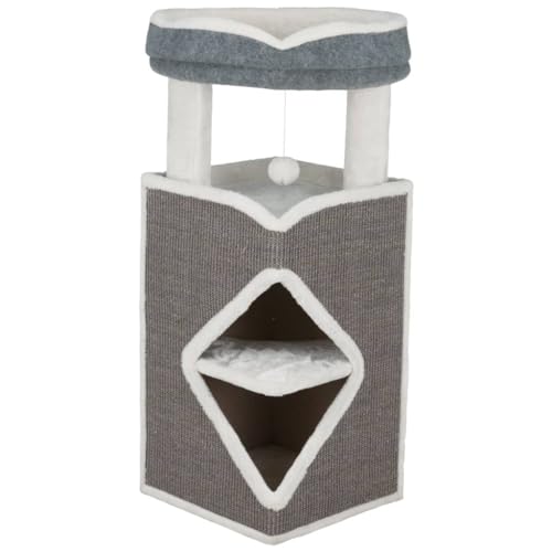 Trixie 44427 Cat Tower Arma, 98 cm, grau/blau/grau von TRIXIE