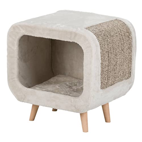 Trixie 44430 Kuschelhöhle Alicia mit Buchenholzfüßen, 48 × 48 × 38 cm, lichtgrau/grau-meliert Trixie 44430 Kuschelhöhle Alicia mit Buchenholzfüßen, 48 × 48 × 38 cm, lichtgrau/grau-meliert von TRIXIE