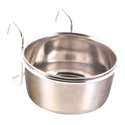 Trixie 5494 Edelstahlnapf mit Halter, 300 ml/ø 9 cm, metallisch Trixie 5494 Edelstahlnapf mit Halter, 300 ml/ø 9 cm, metallisch von TRIXIE