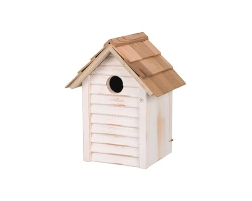 Trixie 55857 Nistkasten, 18 × 24 × 15 cm/ø 3 cm, weiß Trixie 55857 Nistkasten, 18 × 24 × 15 cm/ø 3 cm, weiß von TRIXIE
