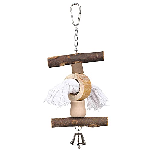 Trixie 58961 Natural Living Spielzeug mit Tau/Glocke, 20 cm von TRIXIE