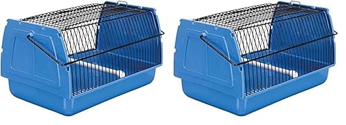 Trixie 5902 Transportbox, kleine Vögel/Kleintiere, 30 × 18 × 20 cm (Packung mit 2) von TRIXIE