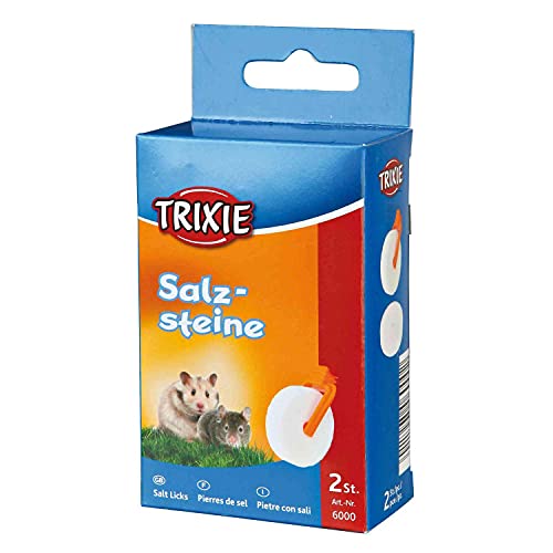 Trixie 6000 Salzsteine mit Halter, 2 × 54 g von TRIXIE