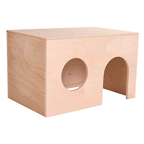 Trixie 60861 Holzhaus für Meerschweinchen, 24 × 15 × 15 cm von TRIXIE