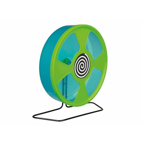 TRIXIE Laufrad ø 28 cm - freistehend oder zum Einhängen - leichtgängig und leise - geschlossene Lauffläche - Kunststoff - diverse Farben zufällige Auswahl - 61011 TRIXIE Laufrad ø 28 cm - freistehend oder zum Einhängen - leichtgängig und leise - geschlossene Lauffläche - Kunststoff - diverse Farben zufällige Auswahl - 61011 von TRIXIE