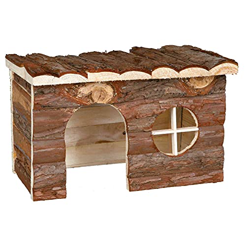 Trixie 62182 Natural Living Jerrik Blockhaus 28 × 16 × 18 cm von TRIXIE