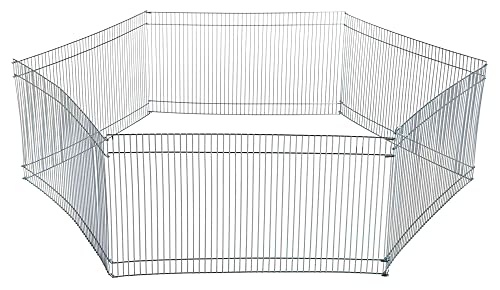 Trixie 6249 Freilaufgehege für Kleintiere, verzinkt, ø 90 × 25 cm Trixie 6249 Freilaufgehege für Kleintiere, verzinkt, ø 90 × 25 cm von TRIXIE