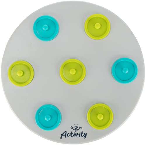 Trixie 62812 Snack Board, Kunststoff, ø 20 cm, Grau von TRIXIE