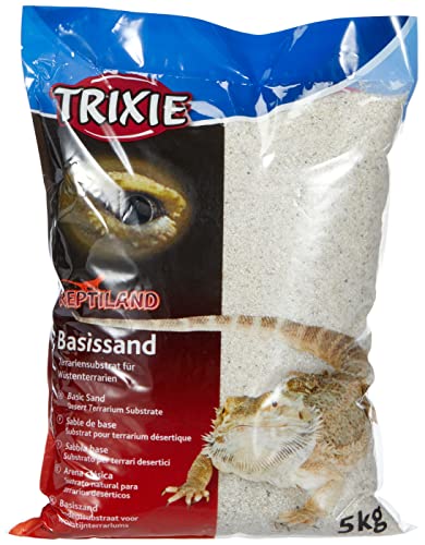 Trixie 76134 Basissand für Wüstenterrarien, 5 kg, weiß von TRIXIE