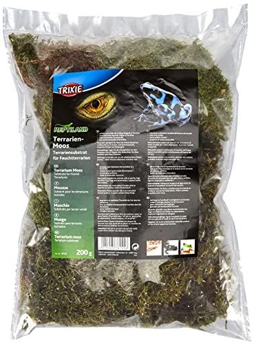 Trixie 76155 Terrarienmoos, Substrat für Feuchtterrarien, 200 g von TRIXIE