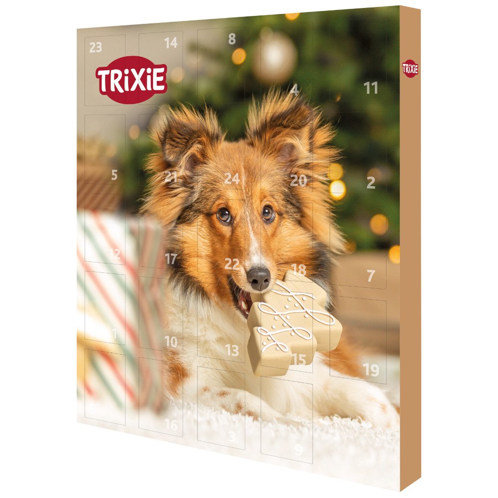 Trixie Adventskalender für Hunde - 30 x 34 x 3,5 cm von TRIXIE
