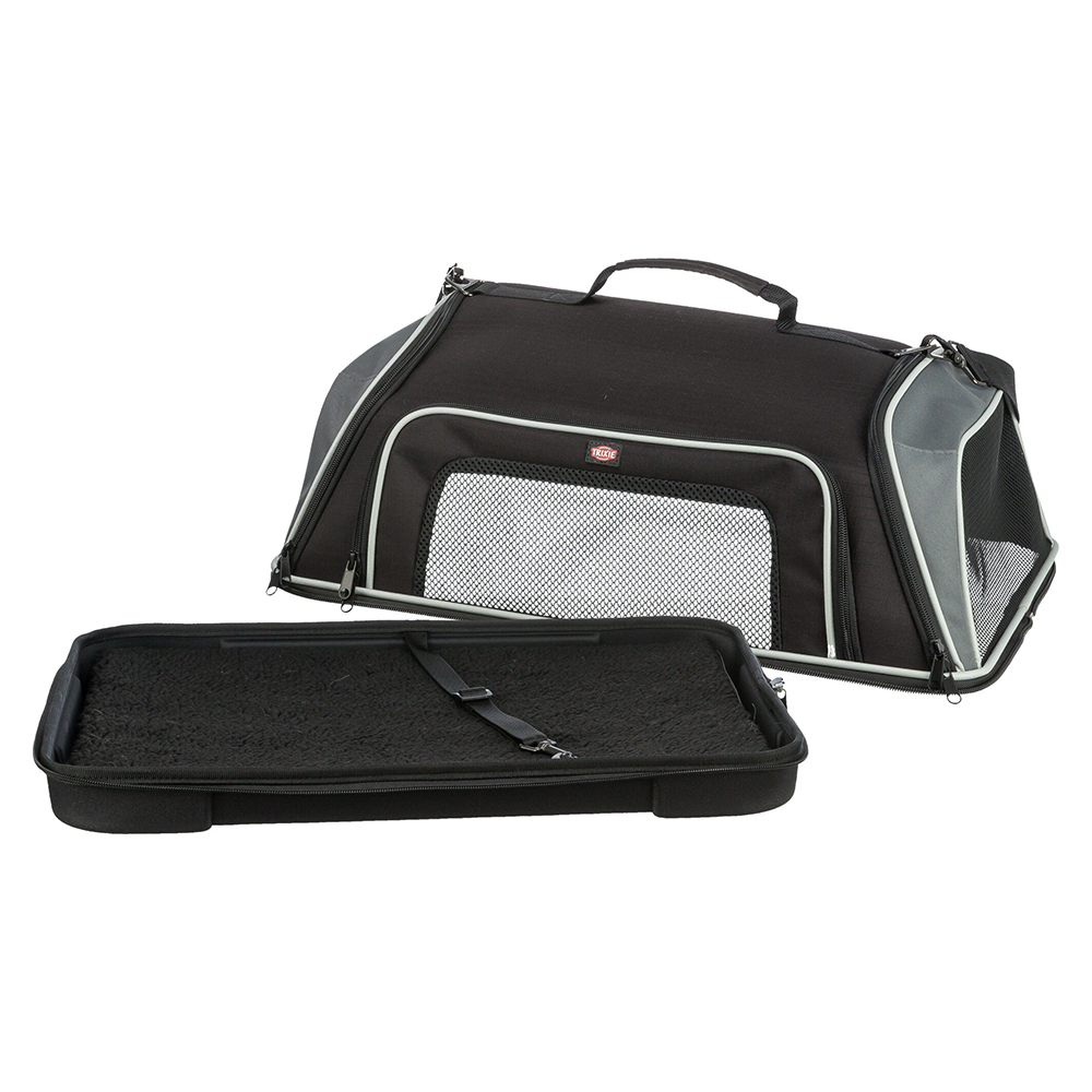 Trixie Airline Tragetasche Boarding - schwarz/grau, L 55 x B 23 x H 40 cm Trixie Airline Tragetasche Boarding - schwarz/grau, L 55 x B 23 x H 40 cm von TRIXIE