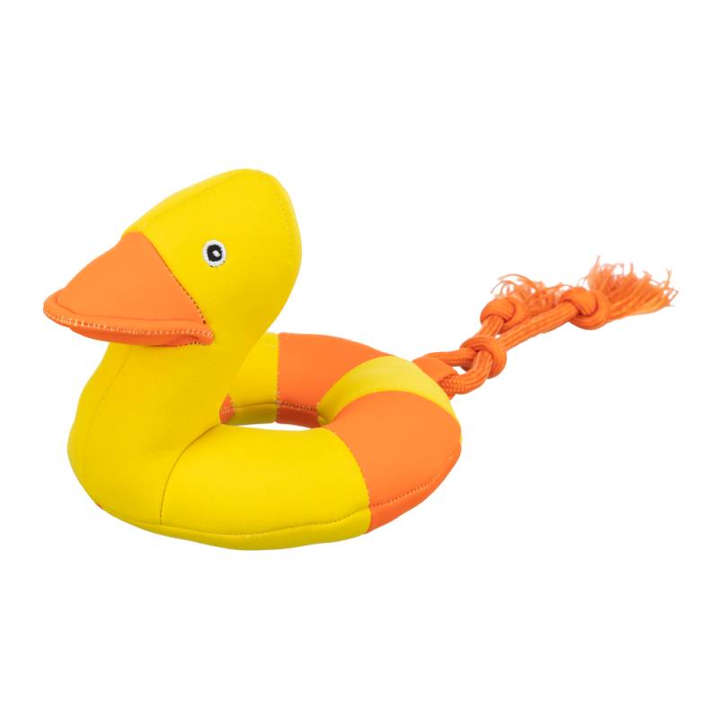Trixie Aqua Toy Ente am Seil - L 36 x B 20 x H 14 cm von TRIXIE