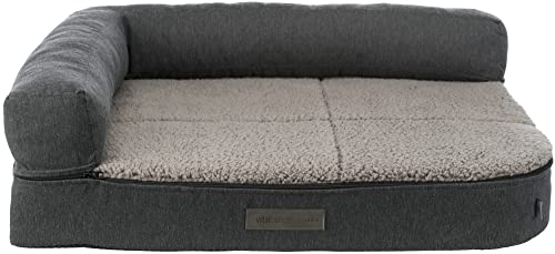 TRIXIE BENDSON Vital Sofa mit 1/2-Rand, 100 x 80 cm, dunkelgrau/hellgrau, Kuckuck, Iglu, Sessel TRIXIE BENDSON Vital Sofa mit 1/2-Rand, 100 x 80 cm, dunkelgrau/hellgrau, Kuckuck, Iglu, Sessel von TRIXIE